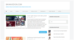 Desktop Screenshot of bayanvizyon.com